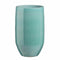 Mica Decorations Bloempot Matteo - 27x27x50 cm - Terracotta - Turquoise