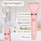 Sansbeauté® 2-in-1 Ladyshave - Scheerapparaat Vrouw - Waterproof - USB Oplaadbaar - Pink Edition