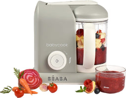 Béaba Babycook Solo - 4-in-1 Stoomkoker & Blender - 1,1L - Gezonde Maaltijden in 15 Minuten