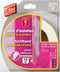 Ellen Zelfklevende Tochtstrip - I-profiel - 7.5M x 9MM - Wit