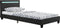 Juskys Verona - Bedframe - LED Verlichting - 90 x 200 cm - Zwart