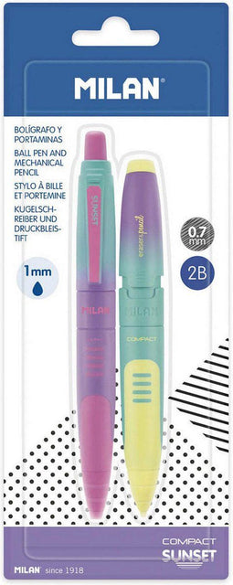 Vulpotlood Milan Pen Blauw PVC