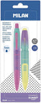 Vulpotlood Milan Pen Blauw PVC