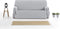Eysa Levante Sofa cover, Cotton, Grey, 140 - 180 cm, 2 Seaters
