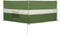 vidaXL - Windscherm - camping - waterdicht - 344x120 - cm - groen