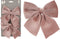 Kerst - Kerststrik - Strik - Velvet - Set van 2 - Oud Roze - Roze