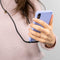 iMoshion Hoesje Geschikt voor iPhone 11 Hoesje Met Koord - iMoshion Color Backcover met koord - Paars