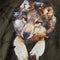 vidaXL-Kindershirt-met-lange-mouwen-wolvenprint-128-kakikleurig