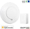 Meross Smart Smoke Alarm - Rook en Temperatuur Sensor - Apple HomeKit en Wi-Fi - 36,7mm hoog en 120mm breed