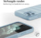 imoshion Hoesje - Geschikt voor iPhone 11 Pro - EasyGrip Backcover - Lichtblauw