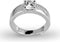 Silventi 943282133 - Zilveren Ring - met ronde Zirkonia - Zilverkleurig