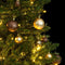vidaXL - Kunstkerstboom - met - scharnieren - 150 - LED's - en - kerstballen - 150 - cm