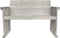 Tuinbank Toulouse | 120 x 56 x 90 cm | Grenen | Greywash | 2-persoons tuinbank