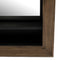 Riviera Maison Spiegel met plankje - Eivissa Mirror Shelf - Gerecycled Eikenhout, Gehard Glas - Bruin
