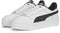 PUMA Carina Street - Dames Sneakers - SoftFOAM+ - Wit/Zwart - Maat 38,5
