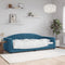 vidaXL - Slaapbank - 90x200 - cm - fluweel - blauw