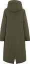 Didriksons Alicia - Dames Outdoor parka - Oversized met fishtail-rug - Donkergroen