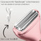 Sansbeauté® 2-in-1 Ladyshave - Scheerapparaat Vrouw - Waterproof - USB Oplaadbaar - Pink White Edition