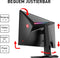 MSI Optix MAG274QRFDE-QD - Computer monitor - 27 Inch 2560 x 1440 Pixels 165 Hz G-SYNC - Zwart