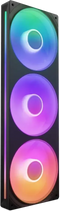 NZXT F360 RGB Core - Ventilator 120mm - 3x 30dB(A) - Zwart (3 stuks)