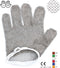 EZ-Profi Oesterhandschoen - RVS - 19.5 cm - Extra Kleine Ringen Maat S