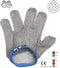 EZ-Profi Oesterhandschoen - RVS 22 cm - Extra Kleine Ringen - Maat L