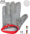 EZ-Profi Oesterhandschoen RVS met Extra Kleine Ringen - Maat M - 21.5 cm Omtrek