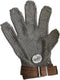 EZ-Profi Oesterhandschoen RVS met Extra Kleine Ringen - Maat XXS - 17 cm Omtrek
