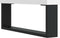 vidaXL - Salontafel - 50x46x35 - cm - bewerkt - hout - wit