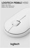 Logitech Pebble M350 - Draadloze muis - Stil klikken en scollen - Wit