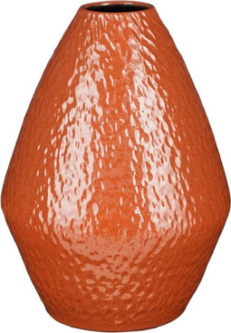 Mica Decorations Morris Vaas - 27x27x40 cm - Keramiek - Bruin
