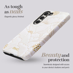 Mio by Mobilize Samsung Galaxy A26 - Backcover - MagSafe - White Roses