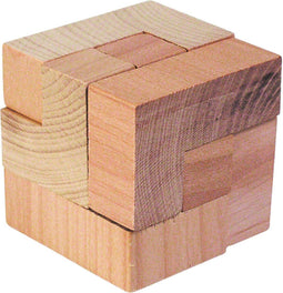 Goki Puzzel Kubus in Opbergzakje