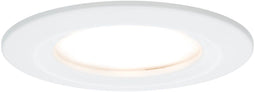 Paulmann Nova Plus - LED-inbouwlamp - Dimbaar 6W 470lm IP44 Rond 78 mm Wit mat