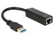 Delock 62616 - USB 3.0 naar Gigabit LAN Adapter - 10/100/1000 Mb/s