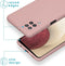 iMoshion Hoesje Geschikt voor Samsung Galaxy A12 Hoesje Siliconen - iMoshion Color Backcover - lichtroze