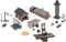 Faller - 1/87 Uitbreidingsset Spoorwegwerkplaats (1/22) *fa120296 - modelbouwsets, hobbybouwspeelgoed voor kinderen, modelverf en accessoires