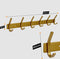 Duna Wandkapstok - 12 Haken - RVS - Messing - Modern