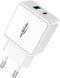 Ansmann HC218PD - USB-oplader 18 W - 2x USB-uitgangen - Wit