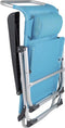 Bo-Camp Saint-Tropez - Strandstoel - 8 Verstelbare standen - Blauw