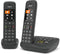 Gigaset A970A - DECT-telefoon - 2 handsets met nummerherkenning - Zwart