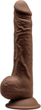SILEXD - Dildo Dual Density Mod. 3 - 9.5 Brown