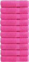 vidaXL - Handdoeken - SOLUND - 10 - st - 600 - g/m² - 50x100 - cm - roze