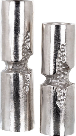 Richmond Kandelaar Osiris set van 2 zilver (Silver)