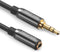 deleyCON MK149 - 3.5mm kabel - 3 m - Zwart
