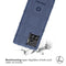 iMoshion Hoesje Geschikt voor Motorola Edge 30 Ultra Hoesje Siliconen - iMoshion Rugged Shield Backcover - Blauw