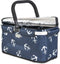 Falko Falko thermische boodschappenmand, blauw, effen, 25 liter