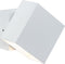 Paulmann Cybo - LED-wandlamp 2x3,5W 2700K 200lm IP65 Wit Aluminium (2 stuks)