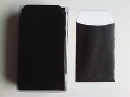 Kraftzakjes zwart 16x23cm 70gr 100 stuks