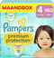 Pampers - Premium Protection - Maat 4 - 150 luiers - 9/14 KG (150 stuks)